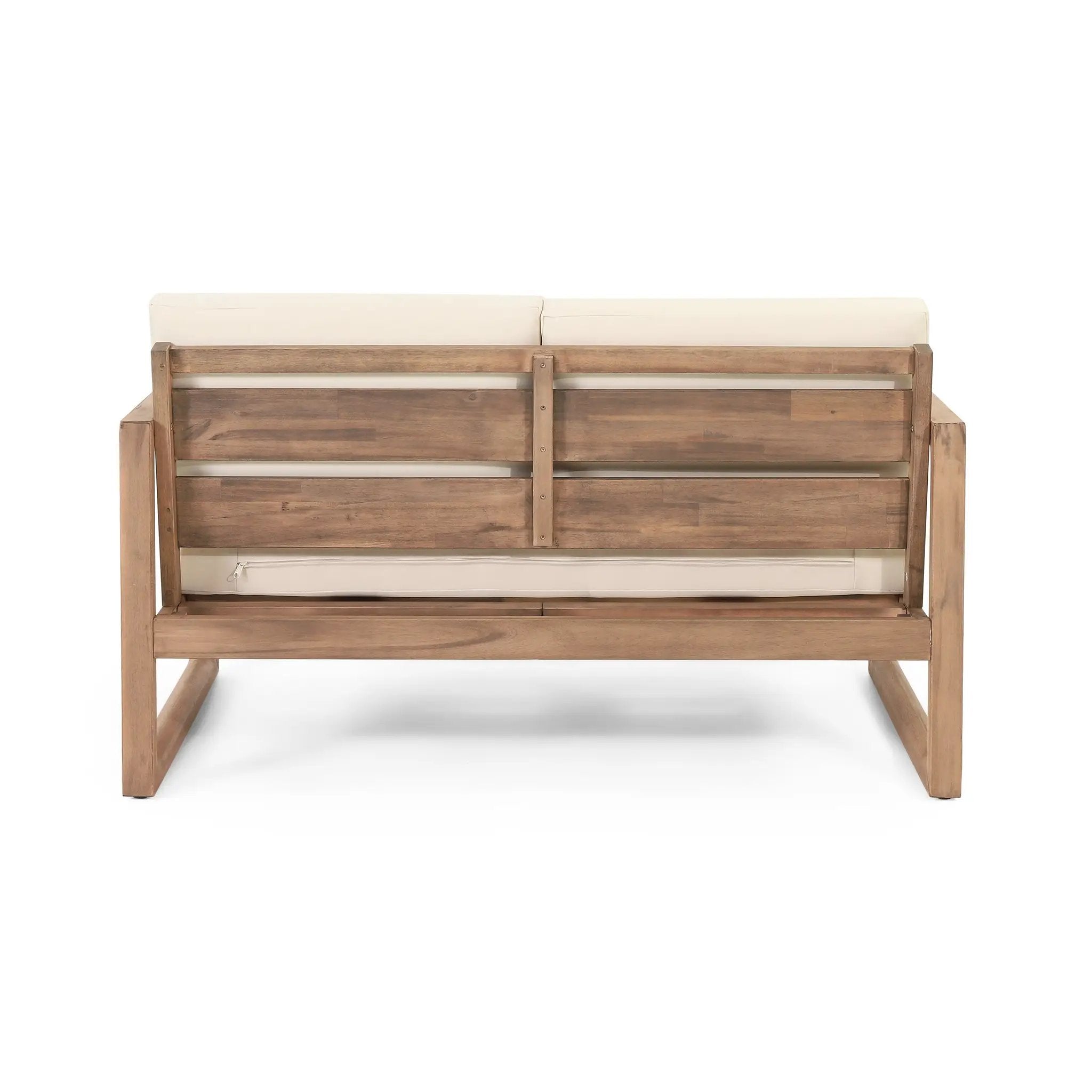 4-Pieces Acacia Wood Patio Furniture Set by HouseOfZazla