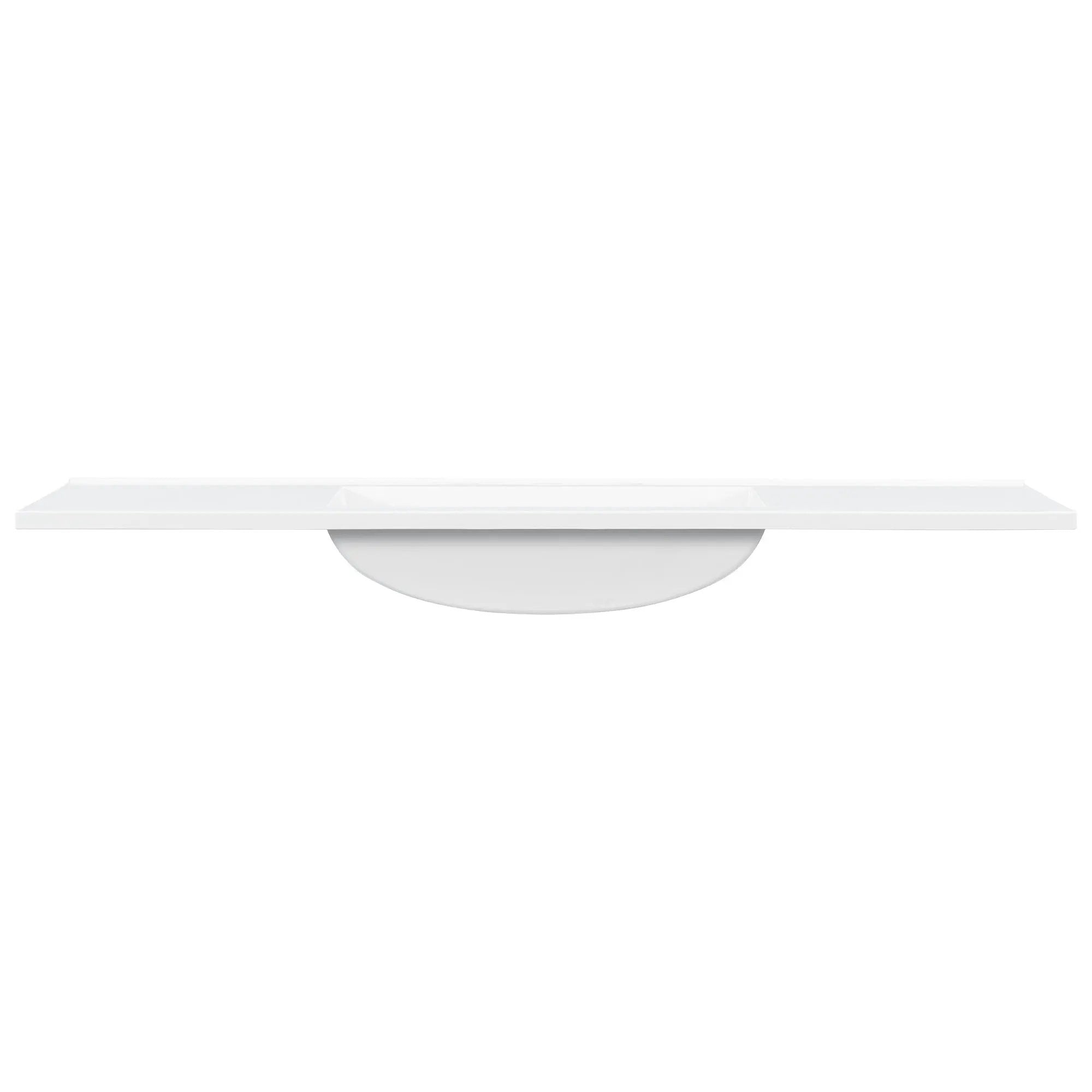48" Composite Bathroom Vanity Top with Integrated Basin by HouseOfZazla