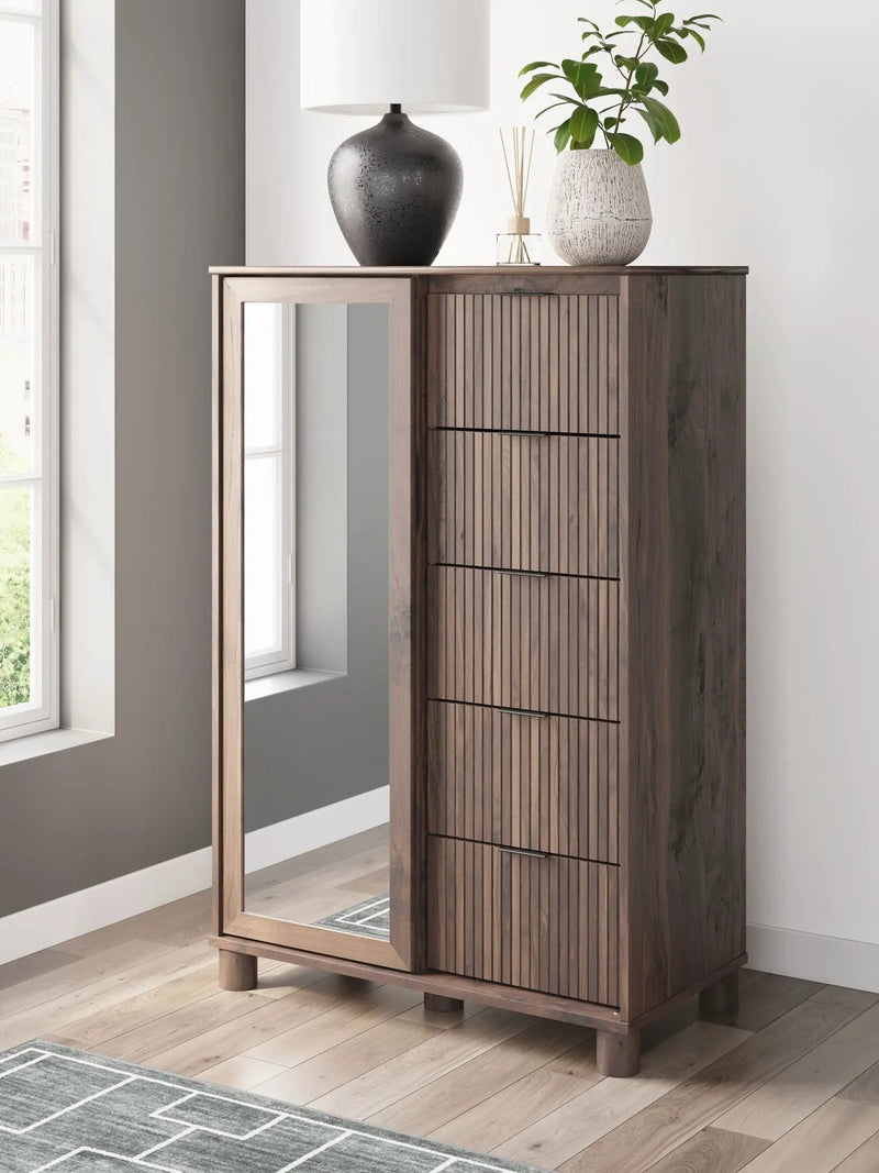 Pamytta - Dressing Chest - Brown by Unique Piece Furniture