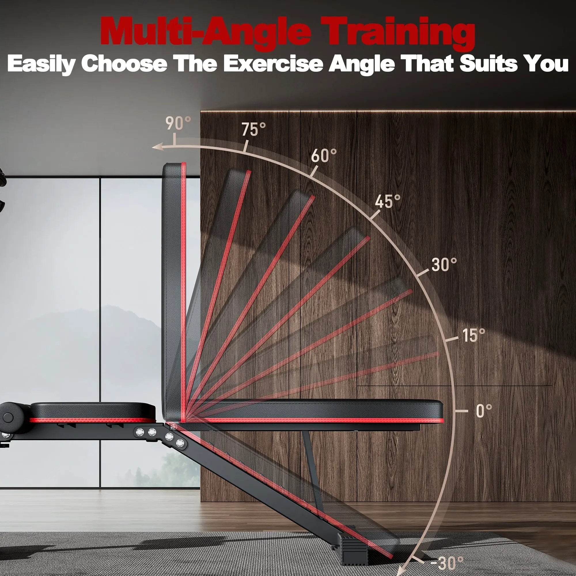 Multi-Functional Adjustable Weight Bench by HouseOfZazla