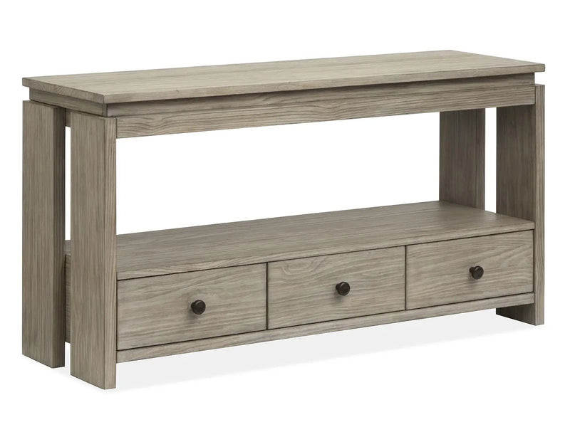 Conrad - Rectangular Sofa Table - Stone Harbor Gray by Unique Piece Furniture