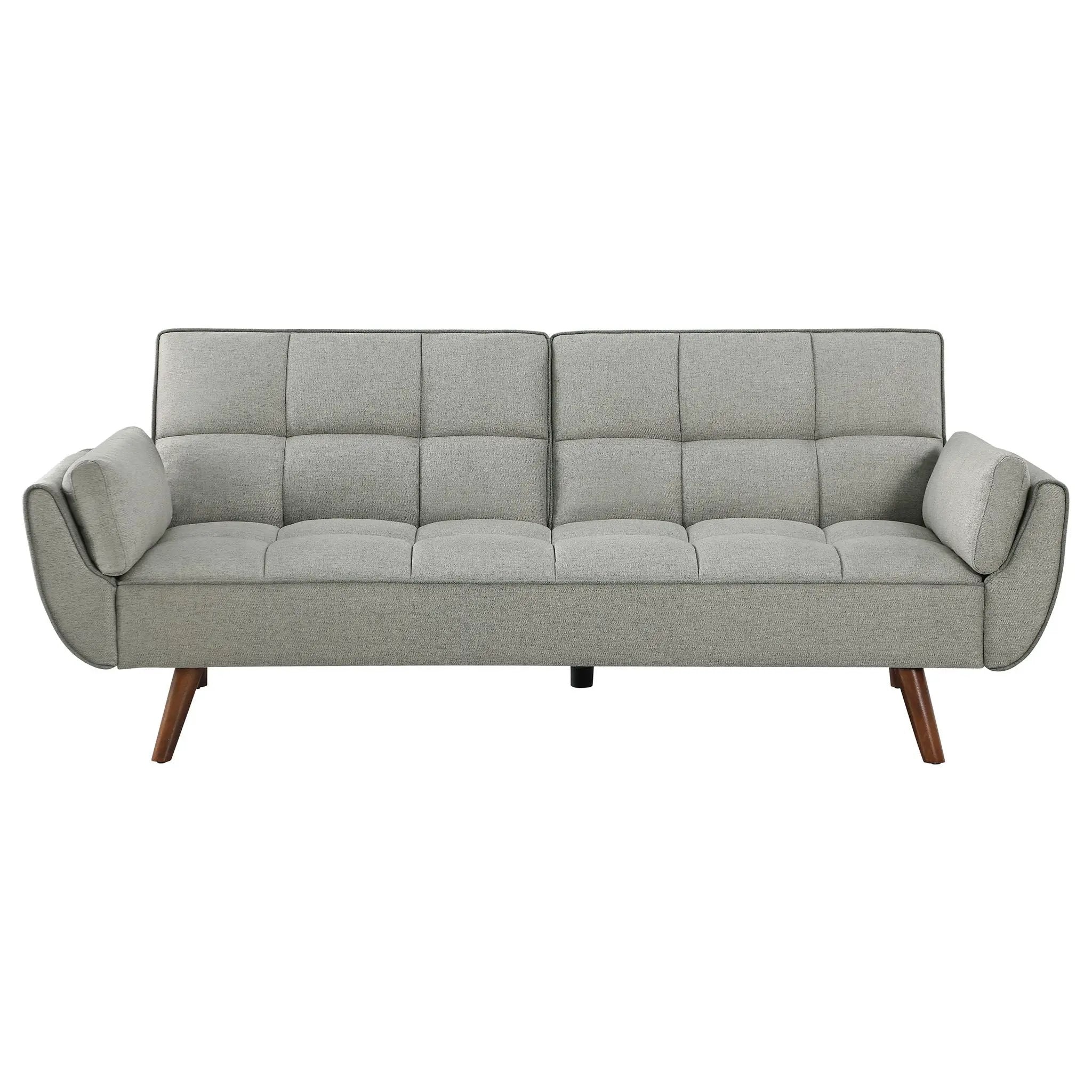 Caufield - Tufted Convertible Sofa Bed Upholstered - Gray