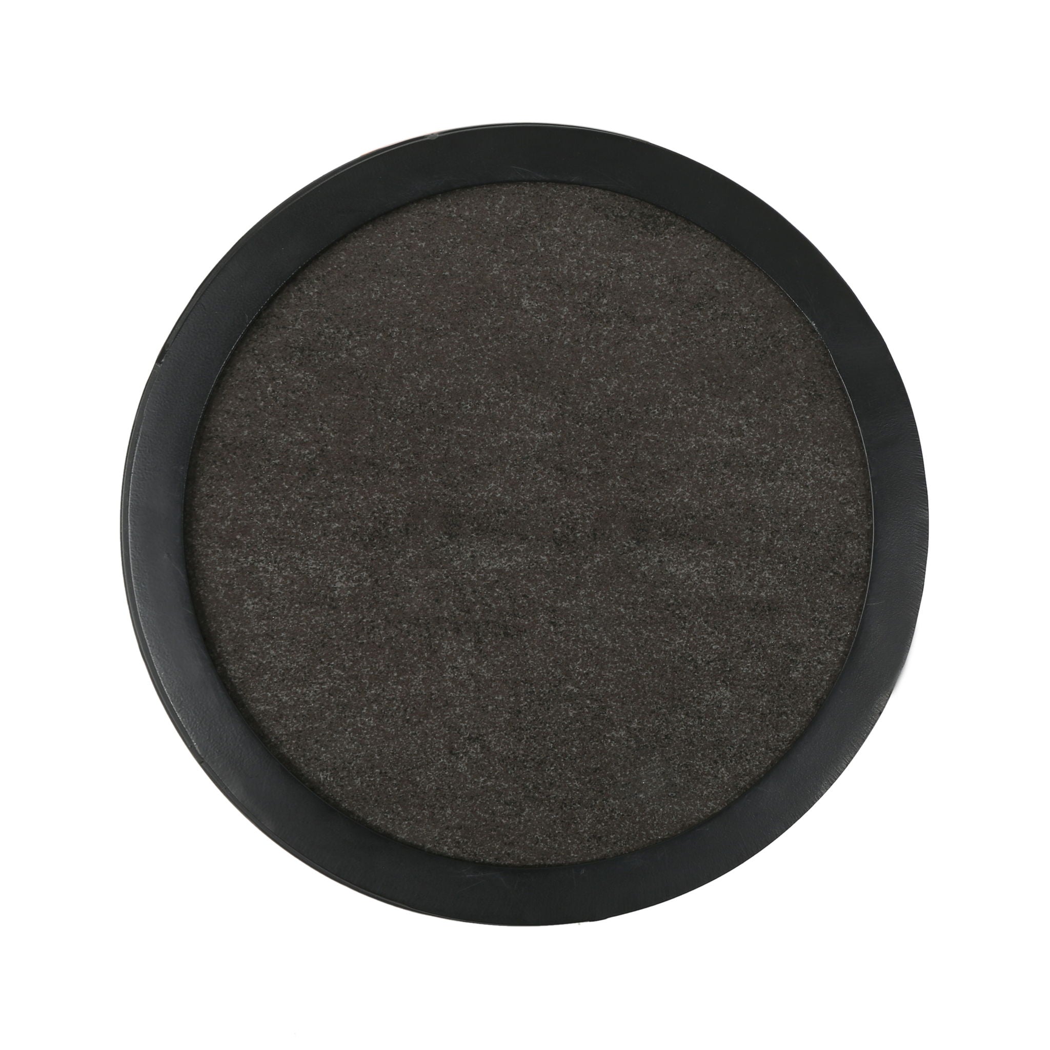 Outdoor Powder Coated Side Table - Gray by HouseOfZazla