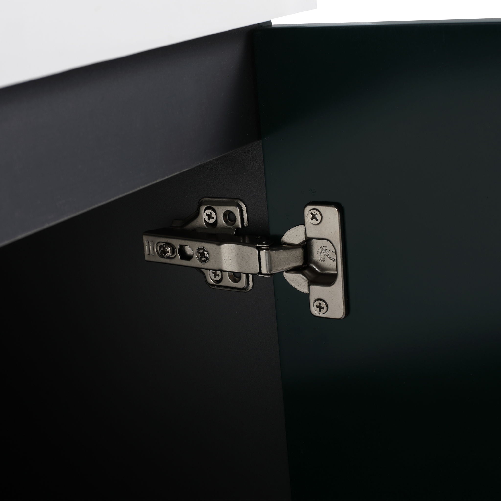 Modern Freestanding Bathroom Vanity With Soft Close Cabinet Doors by HouseOfZazla