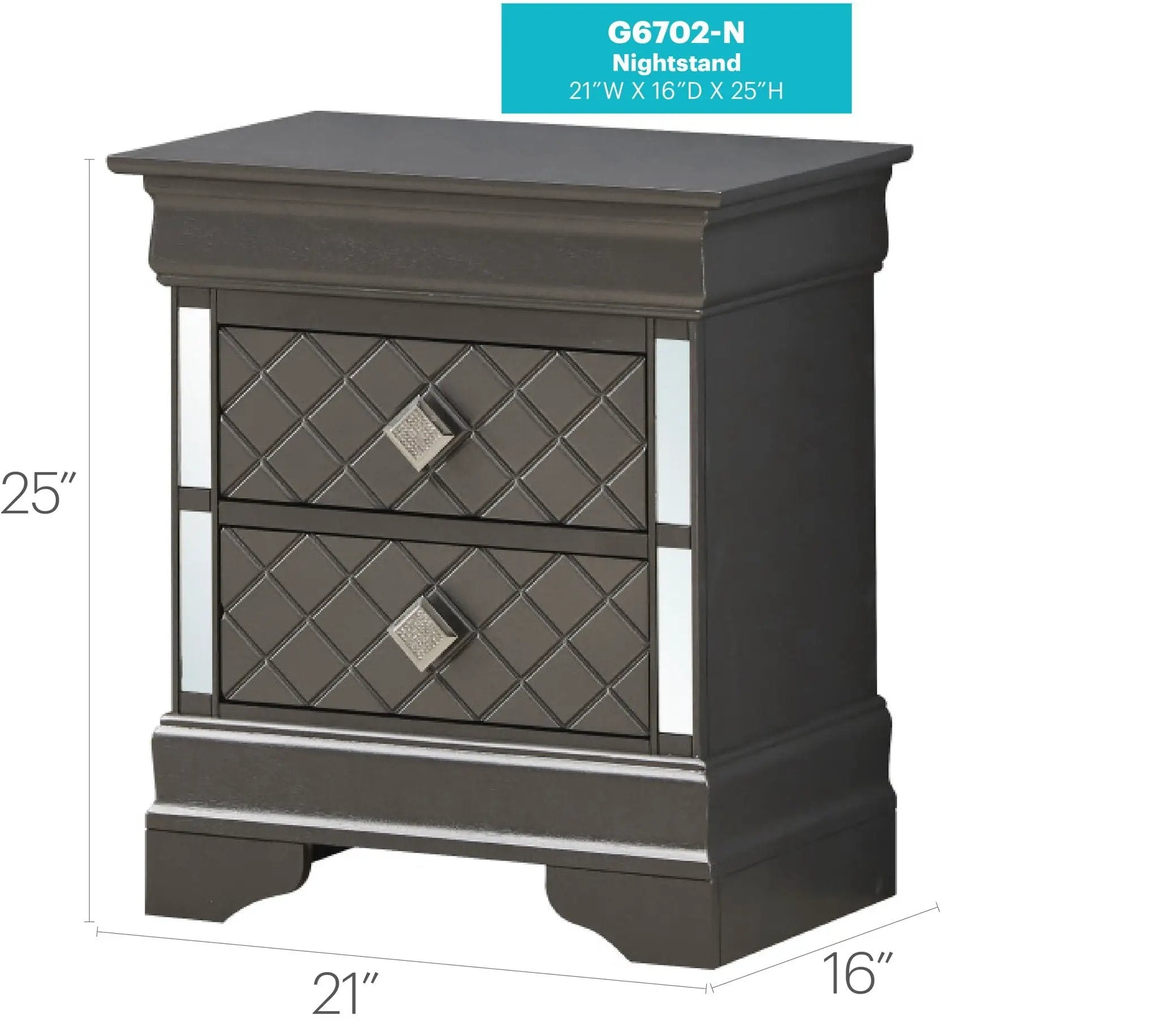 Verona - Nightstand by Unique Piece Furniture