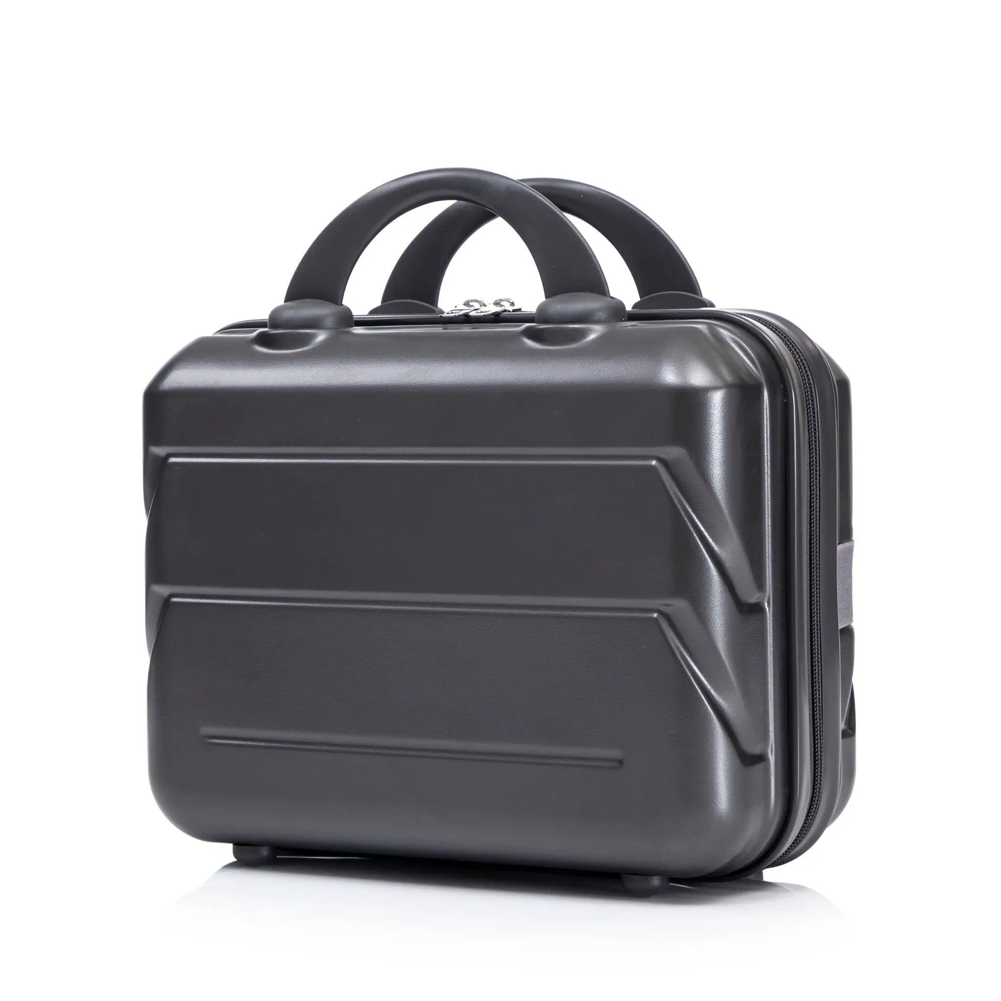 14"/20" 2 Pcs/Set ABS Spinner Wheel Luggage, Dark Gray by HouseOfZazla