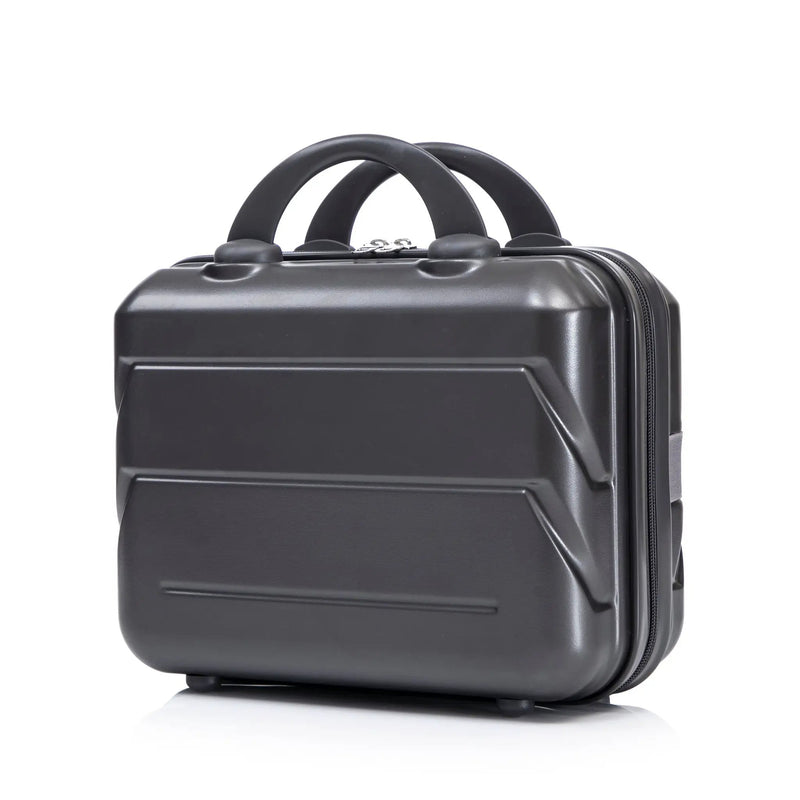 14"/20" 2 Pcs/Set ABS Spinner Wheel Luggage, Dark Gray by HouseOfZazla