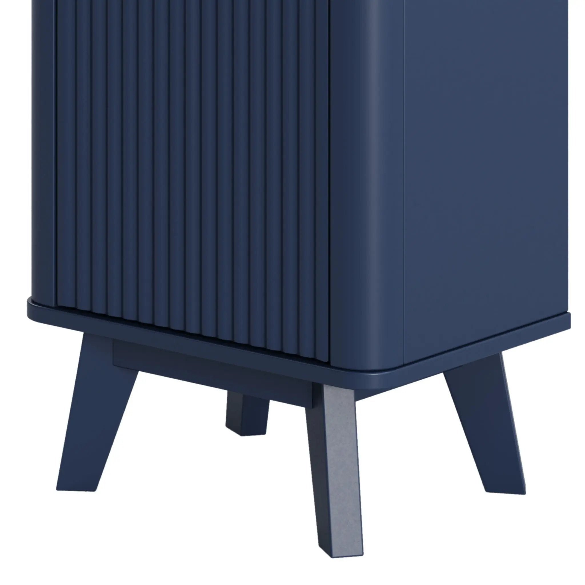 Tall Bathroom Storage Cabinet With Adjustable Shelves And 1 Drawer & Door by HouseOfZazla