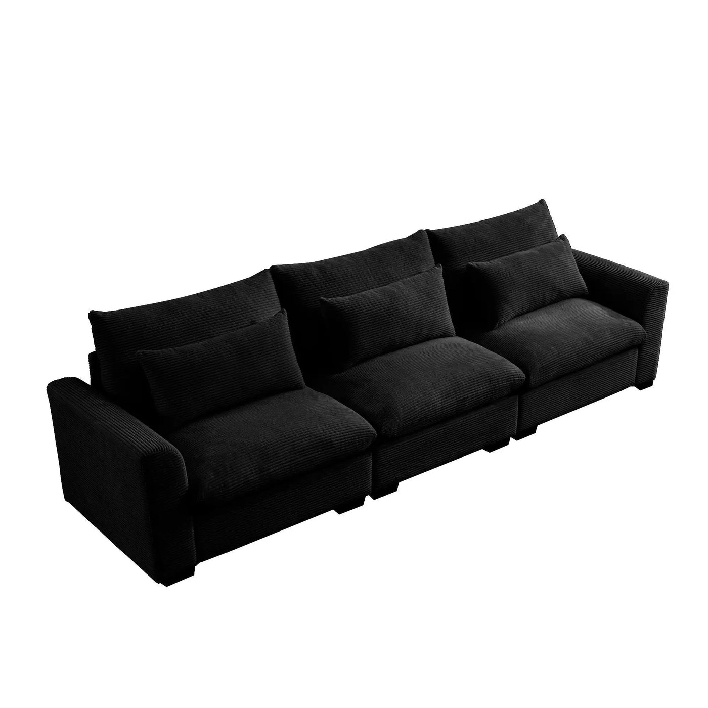 3 Seater Deep Seat Couch for Living Room by HouseOfZazla
