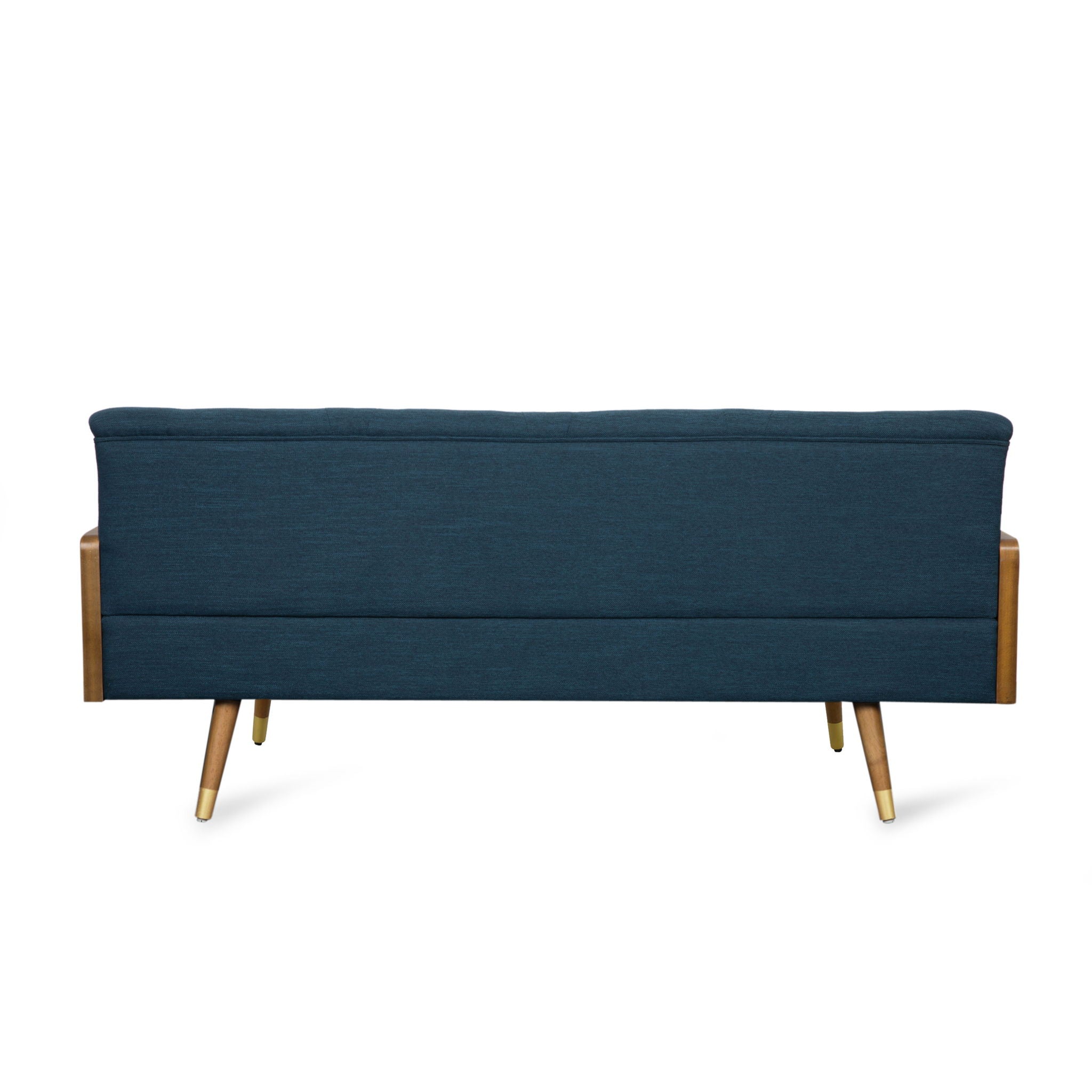Aidan Mid Century Modern Tufted Fabric Sofa by HouseOfZazla