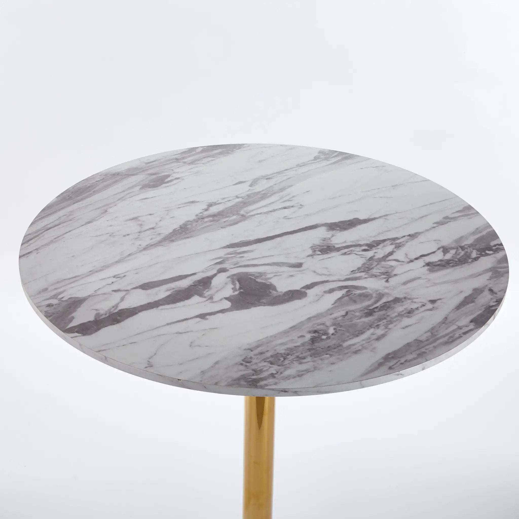 31.5" Folding Golden And Table by HouseOfZazla