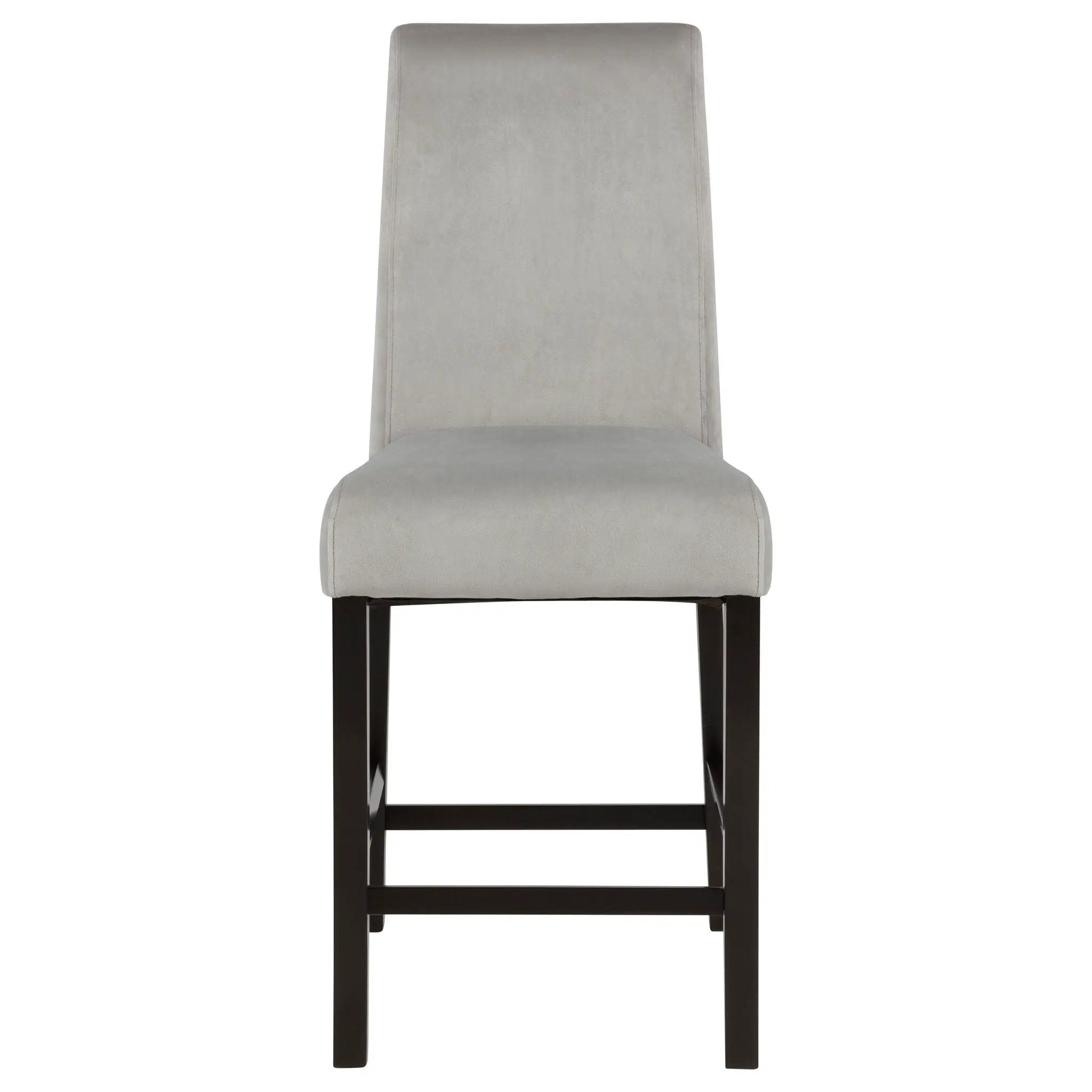 Upholstered Counter Stools (Set of 2) - Gray