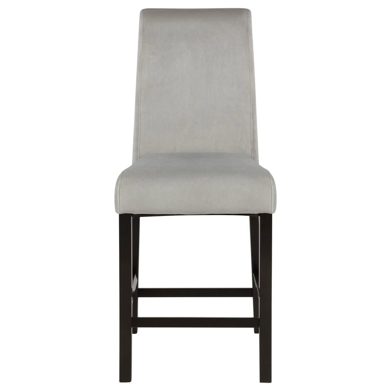 Upholstered Counter Stools (Set of 2) - Gray