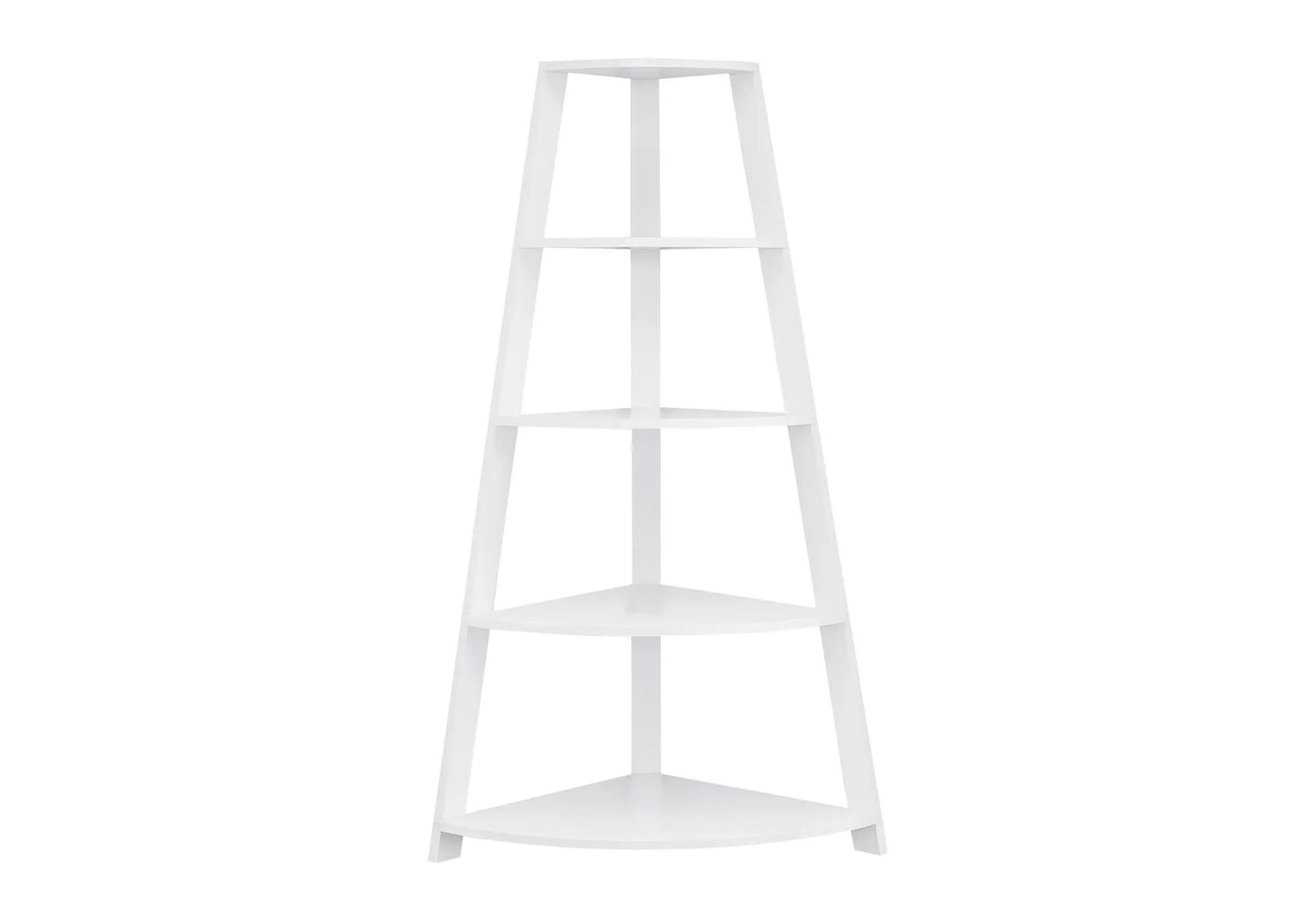 4-Tier Corner Bookshelf, Modern & Contemporary Style by HouseOfZazla