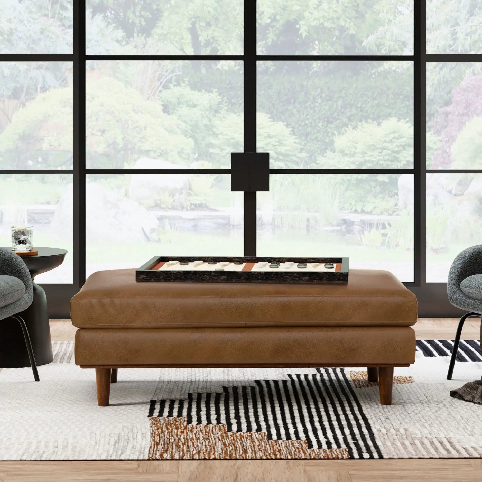 Morrison - Handcrafted Ottoman by Unique Piece Furniture