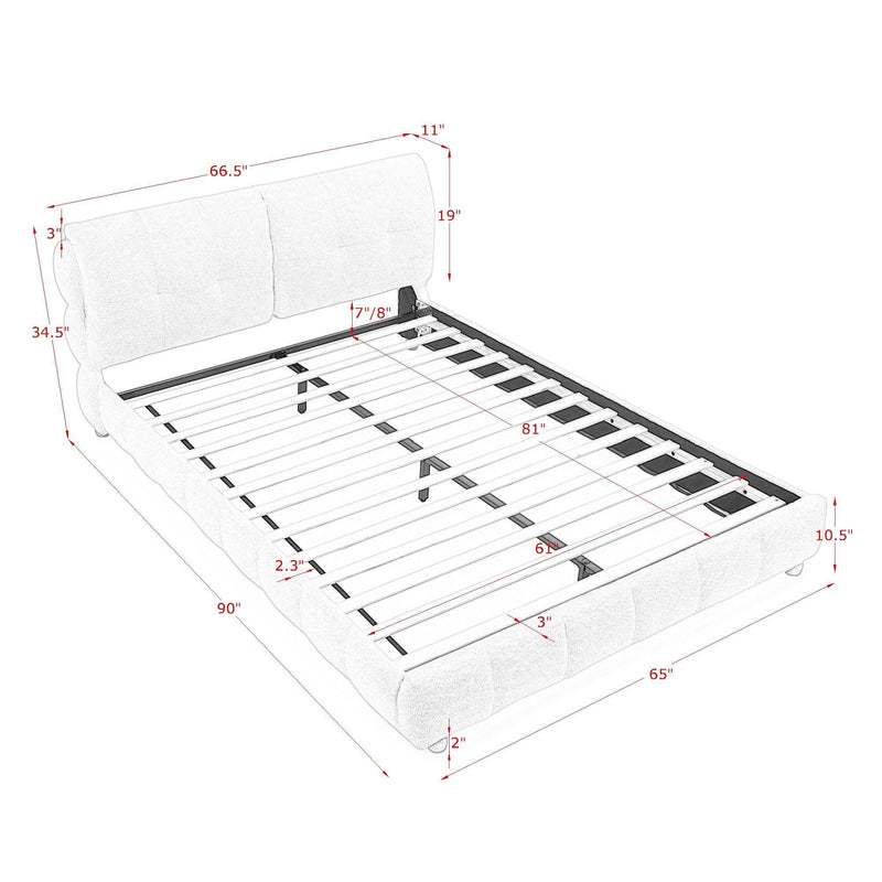 Platform Bed & Upholstered Frame by Unique Piece Furniture
