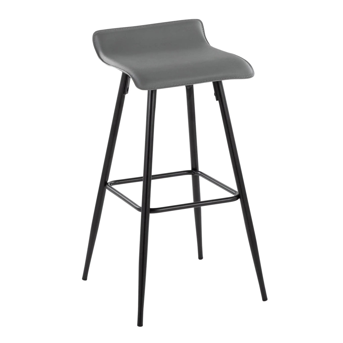 Ale - Contemporary Fixed-Height Bar Stool (Set of 2) by HouseOfZazla