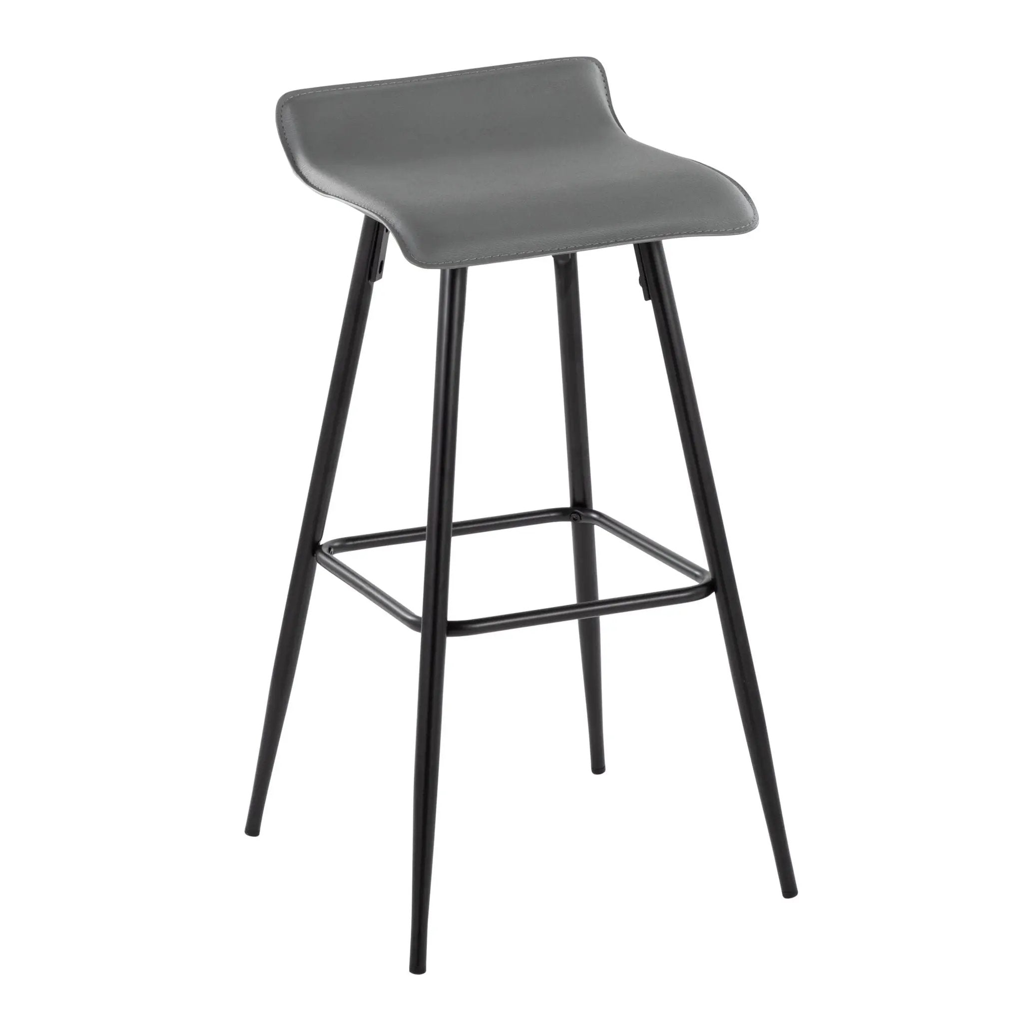 Ale - Contemporary Fixed-Height Bar Stool (Set of 2) by Unique Piece Furniture