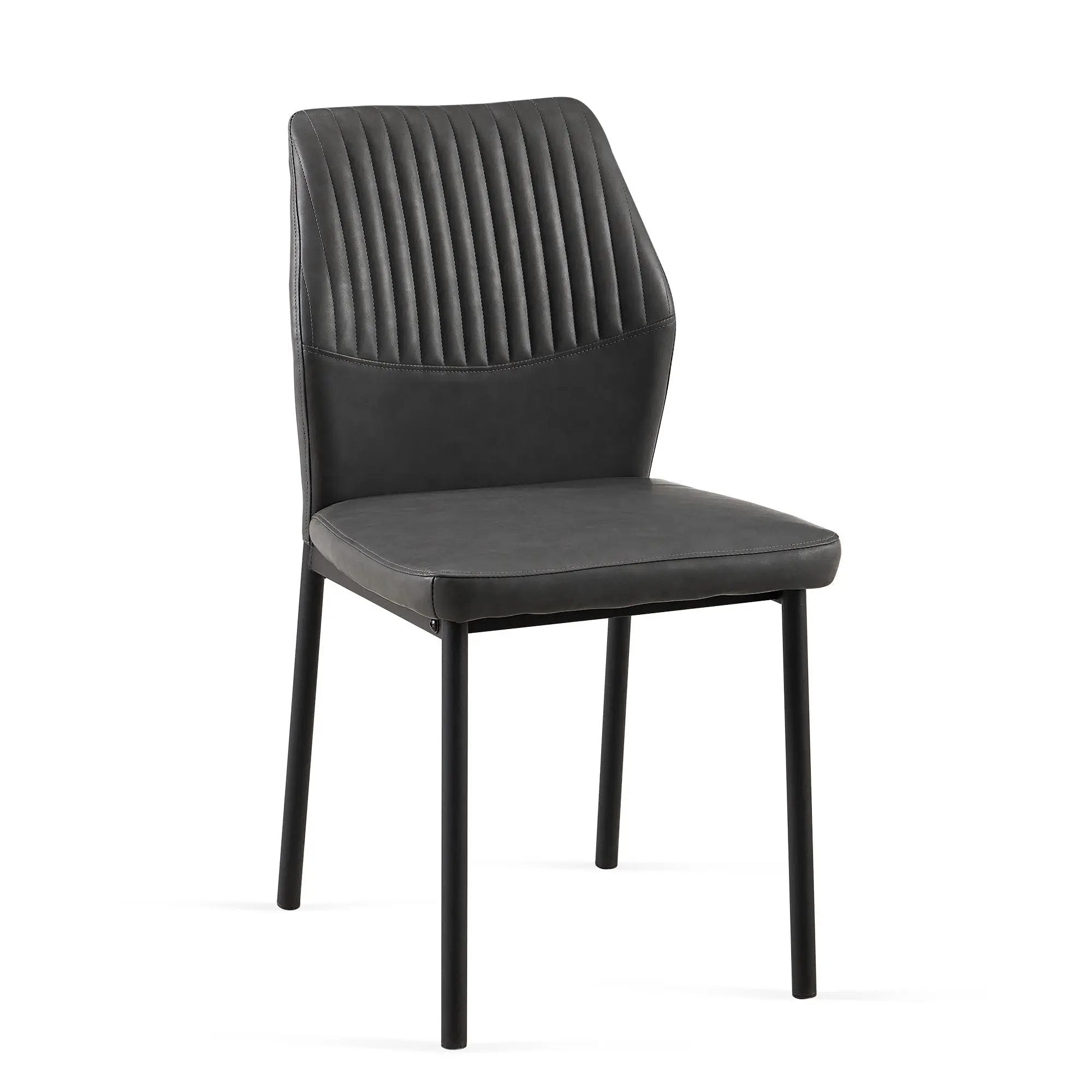 Dining Chairs Living Room Chair Modern Kitchen Armless Side Chair With Metal Legs by HouseOfZazla