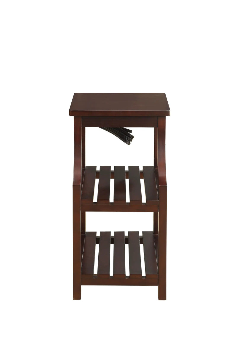 Wasaki - Accent Table With USB - Espresso by Unique Piece Furniture