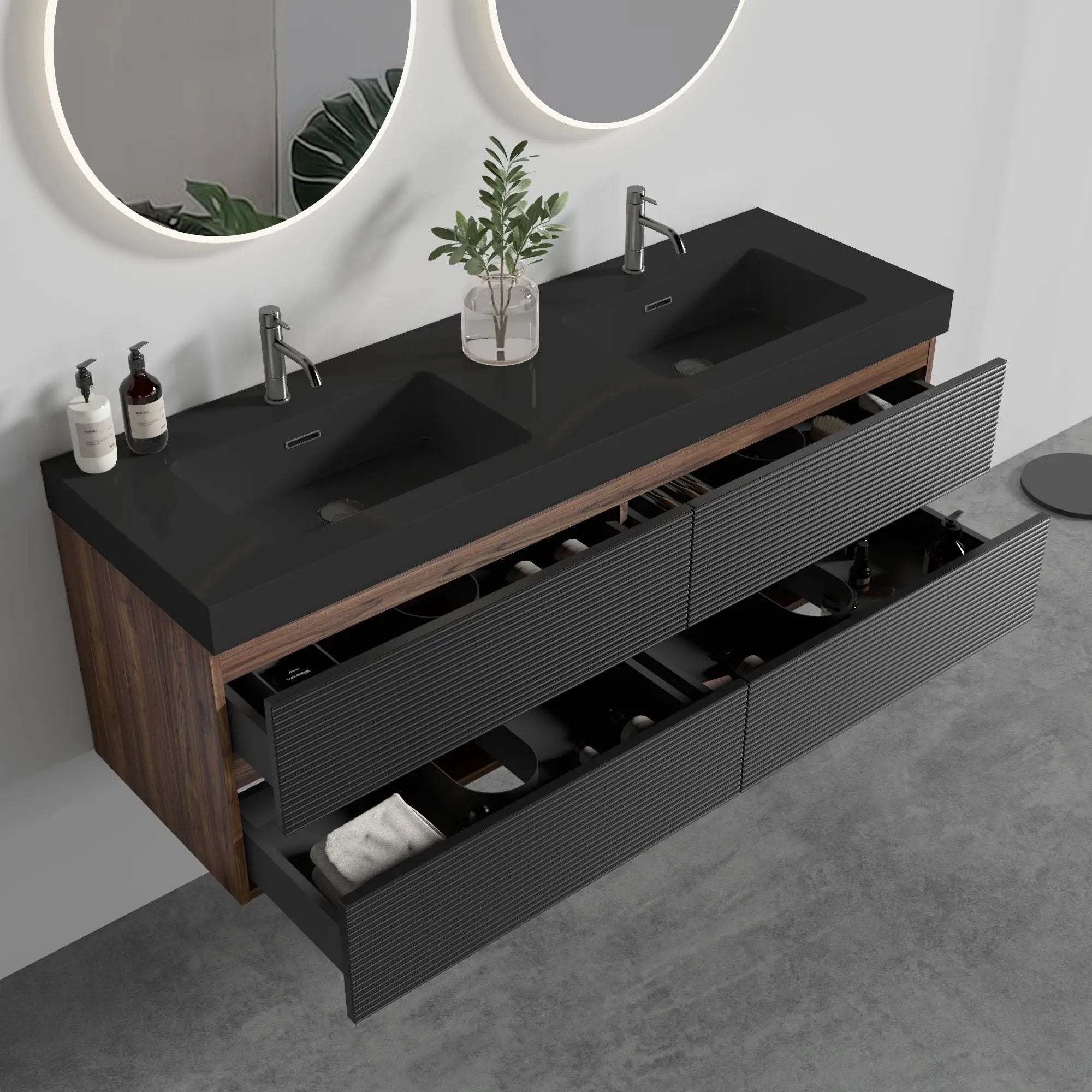 Grace 60" Bathroom Vanity by HouseOfZazla