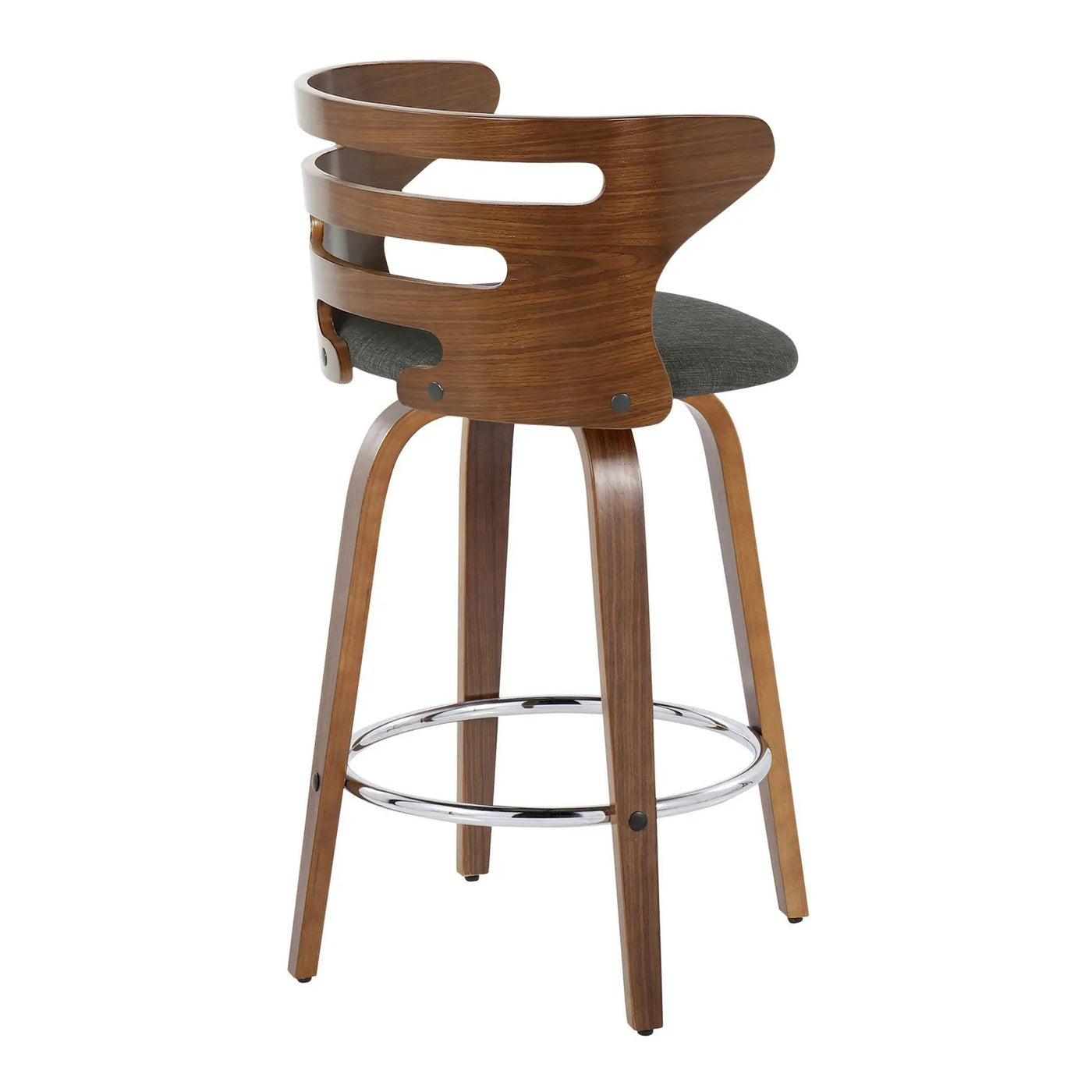 Fixed-Height Counter Stool with Swivel by HouseOfZazla