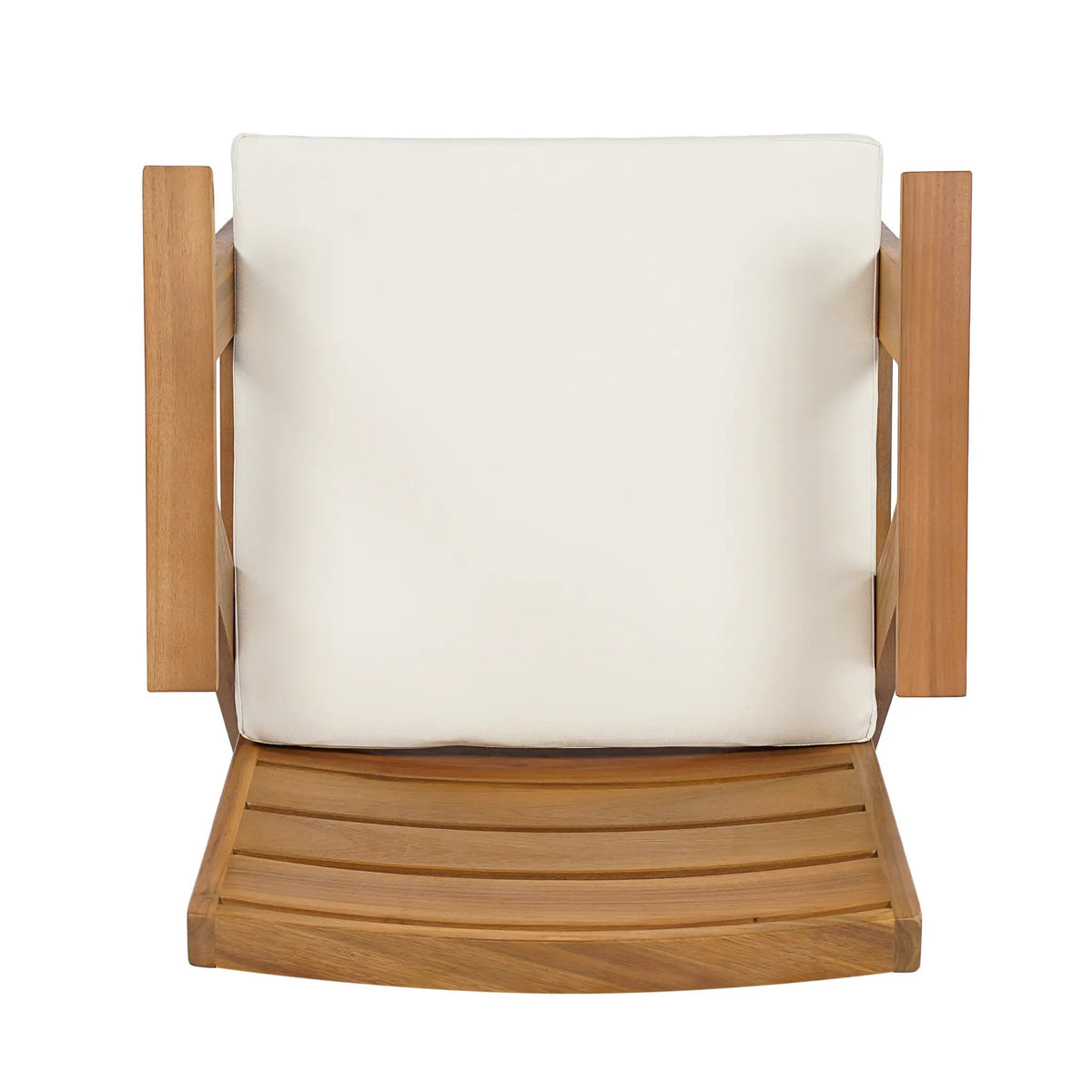 Outdoor Dining Chairs Set of 2, Acacia Wood Patio Chairs by HouseOfZazla