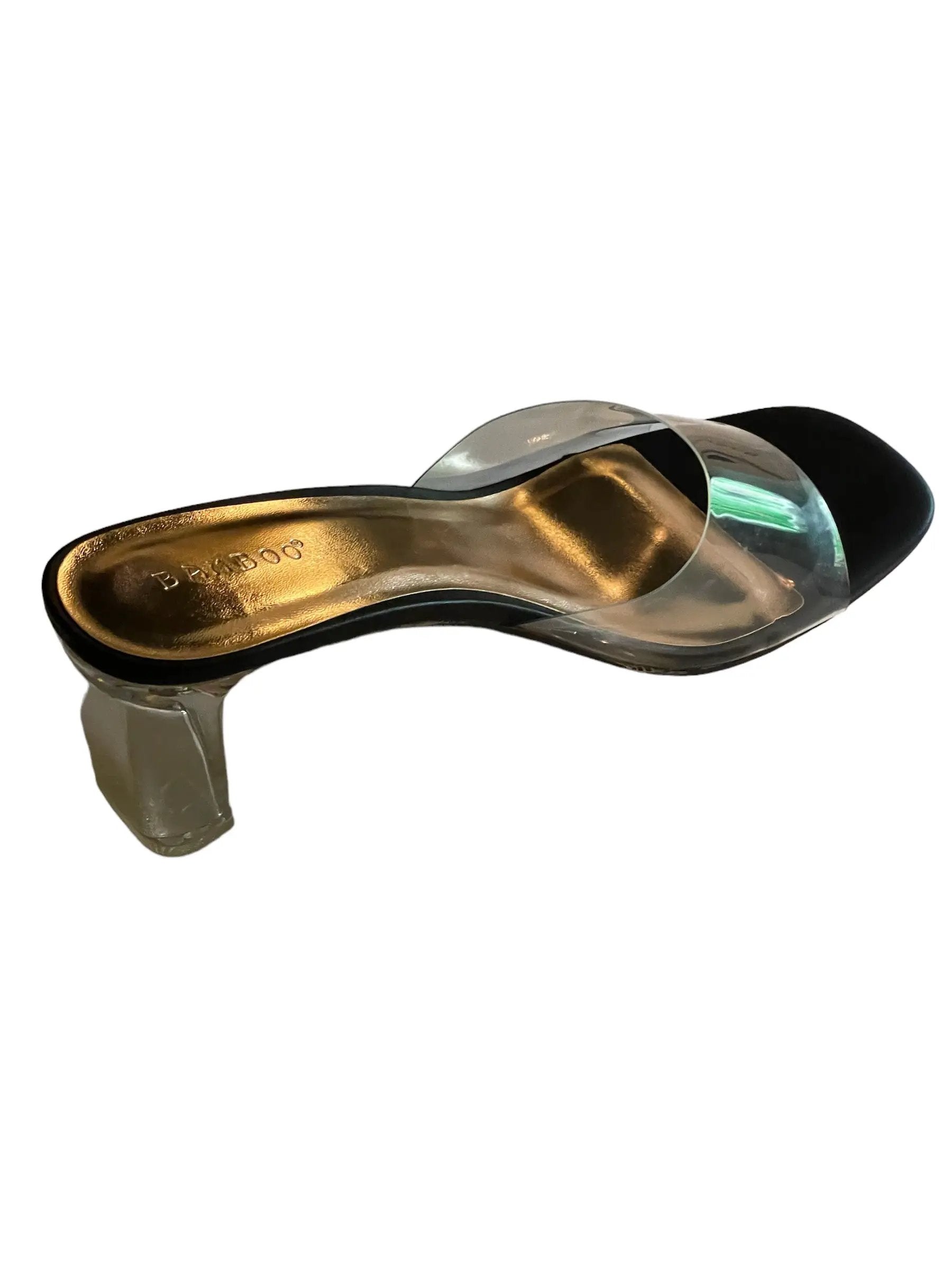 BAMBOO Lucent-01 Small Clear Heel by Selzalot
