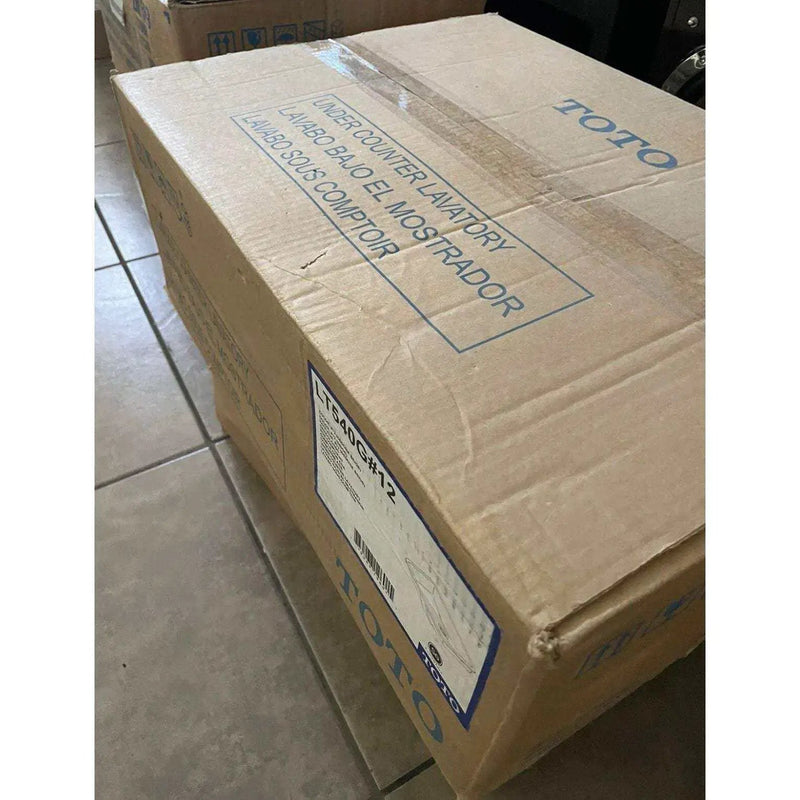 Toto LT540G#12- Under Counter Lavatory W/ Cefiontec, Sedona Beige by Selzalot