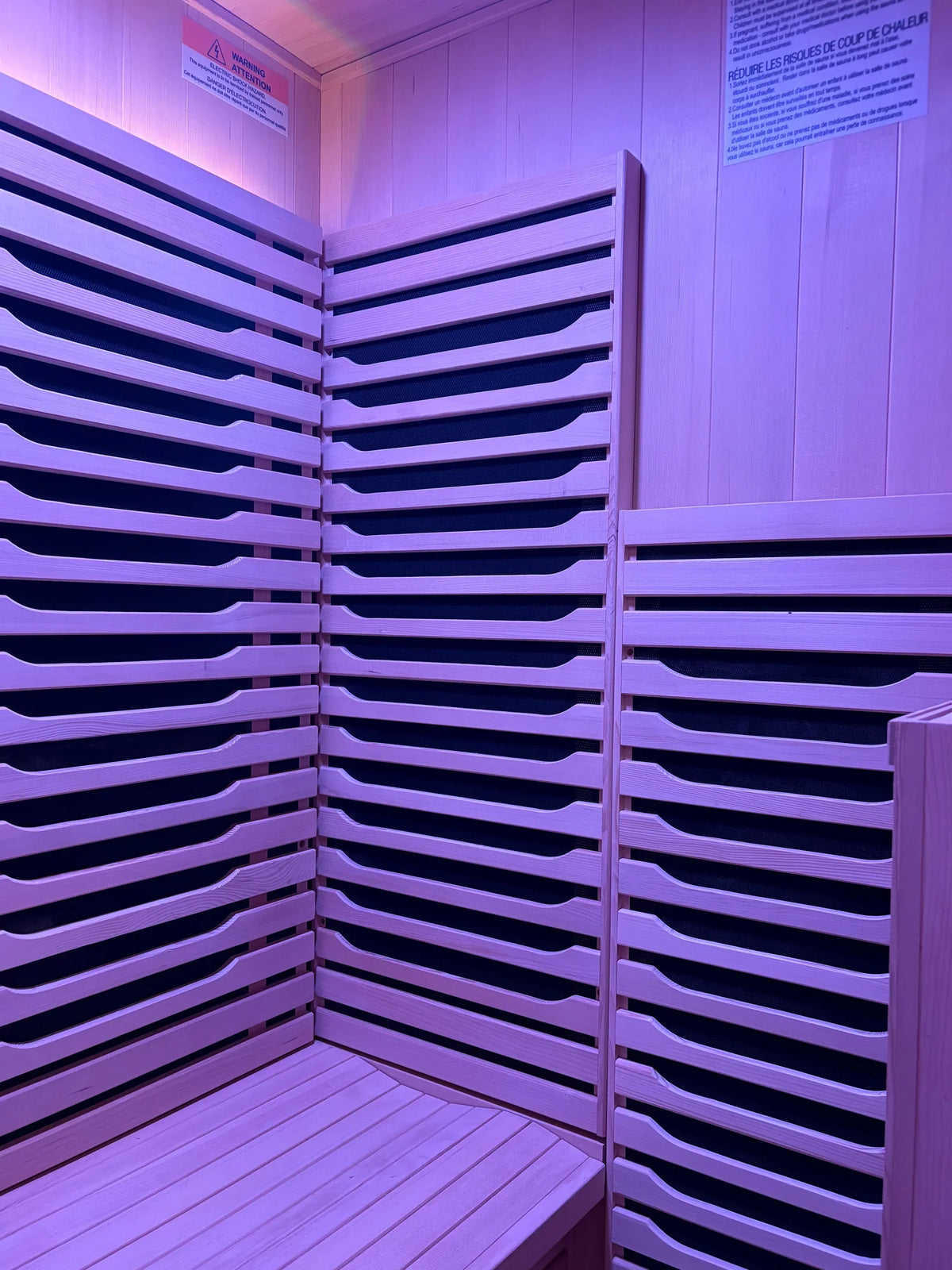 Blisspod | Milano | Full Spectrum Sauna | Canadian Hemlock Wood | Ultra Low EMF | 5 Far Infrared & 1 Red Glass Heater | Chromotherapy | Upto 2 Person, photo 8 of 15