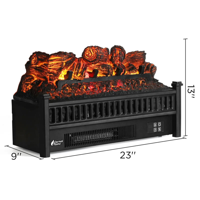 (Open Box) Eternal Flame EF23-PB Electric Fireplace Logs by TURBRO