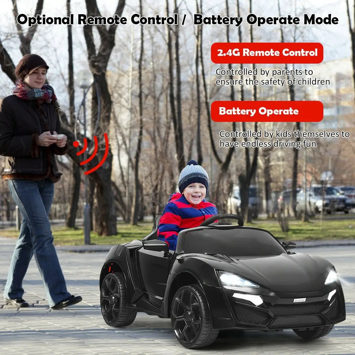 12V 2.4G RC Electric Vehicle with Lights, photo 6 of 11
