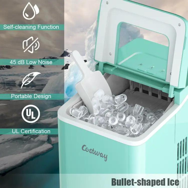 Portable Ice Maker with Scoop by DirectDeals