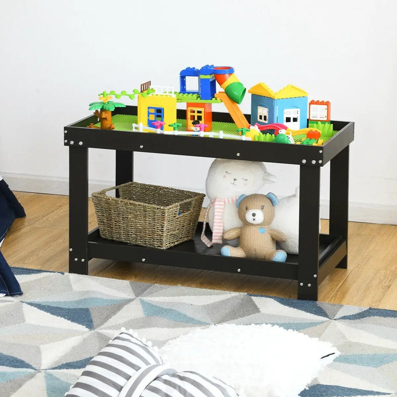 Solid Multifunctional Wood Kids Activity Play Table by DirectDeals