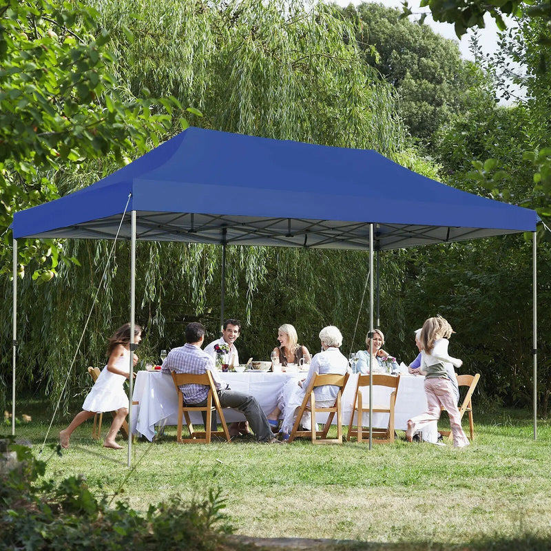 10 x 20 Feet Adjustable Folding Heavy Duty Sun Shelter with Carrying Bag by DirectDeals