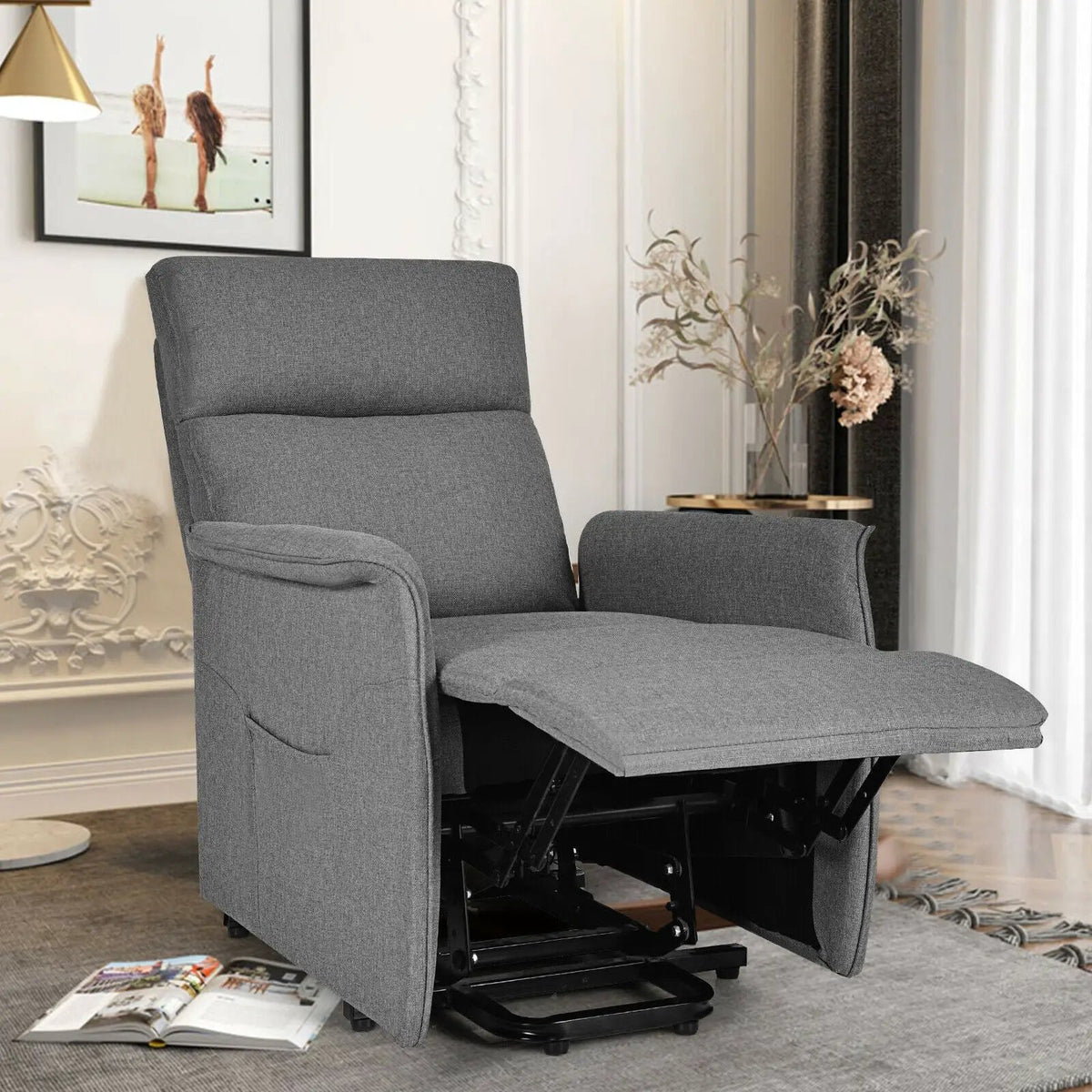 Power Lift Massage Recliner Chair for Elderly with Heavy Padded Cushion, photo 2 of 16
