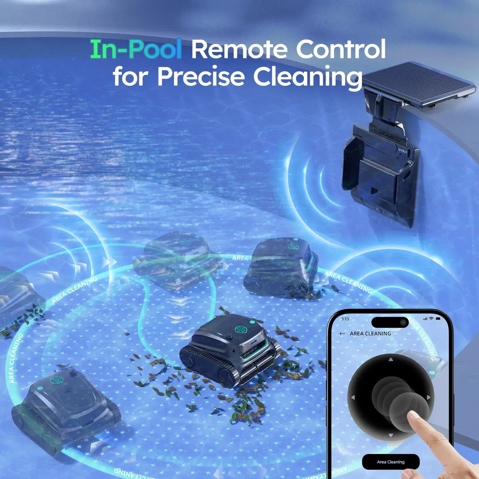 WYBOT Full Pool Solution Bundle-S2 Solar & F1 by WYBOT