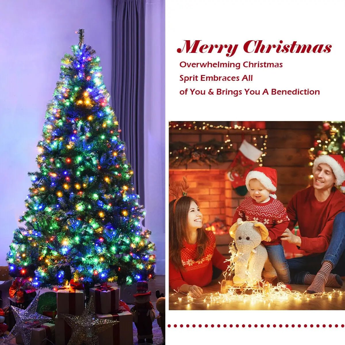 Artificial Premium Hinged Christmas Tree by DirectDeals