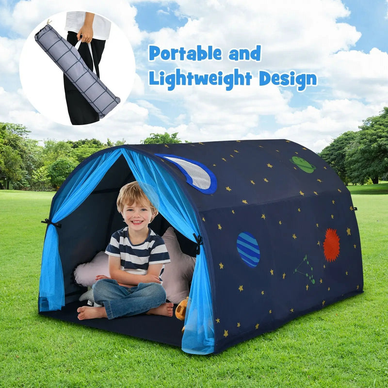 Kids Galaxy Starry Sky Dream Portable Play Tent with Double Net Curtain by DirectDeals