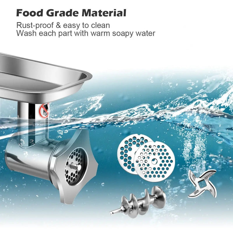 Heavy Duty 1.5HP 1100W 550LB/h Commercial Grade Meat Grinder by DirectDeals