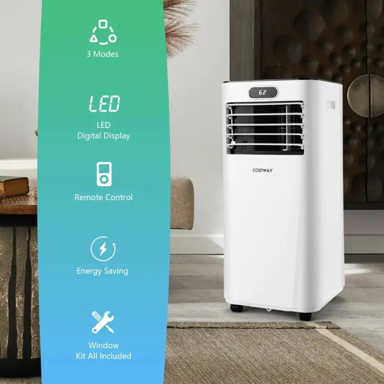 8000BTU 3-in-1 Portable Air Conditioner with Remote Control, photo 8 of 12