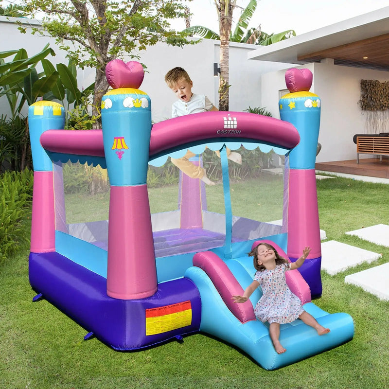 3-in-1 Princess Theme Inflatable Castle without Blower by DirectDeals