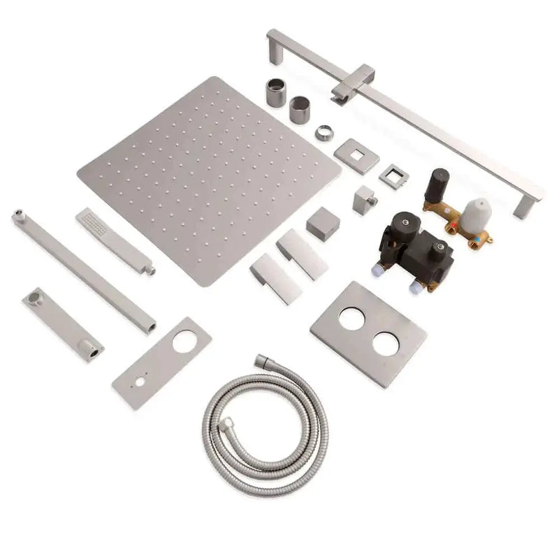 ZLINE Bliss Shower System Oversized Shower Head, BLS-SHS16-BN by Farmhouse Kitchen and Bath