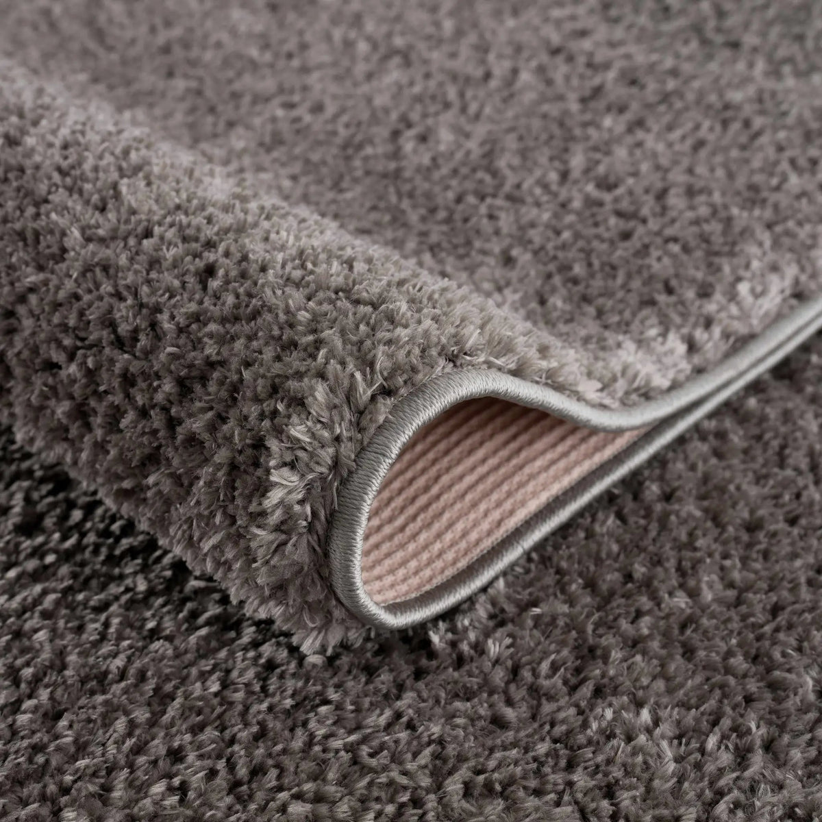 Judy Solid Dark Gray Washable Shag Rug - Clearance, photo 7 of 14