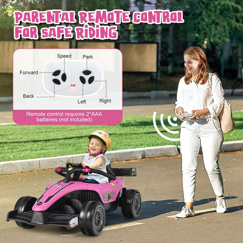 12V Kids Ride on Electric Formula Racing Car with Remote Control by DirectDeals