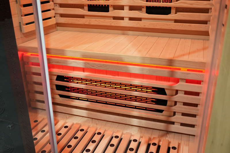 Blisspod I Venetian RED I All-In-One - Full Spectrum + Red Light Therapy I Indoor Premium Sauna I 2 Person, photo 12 of 19
