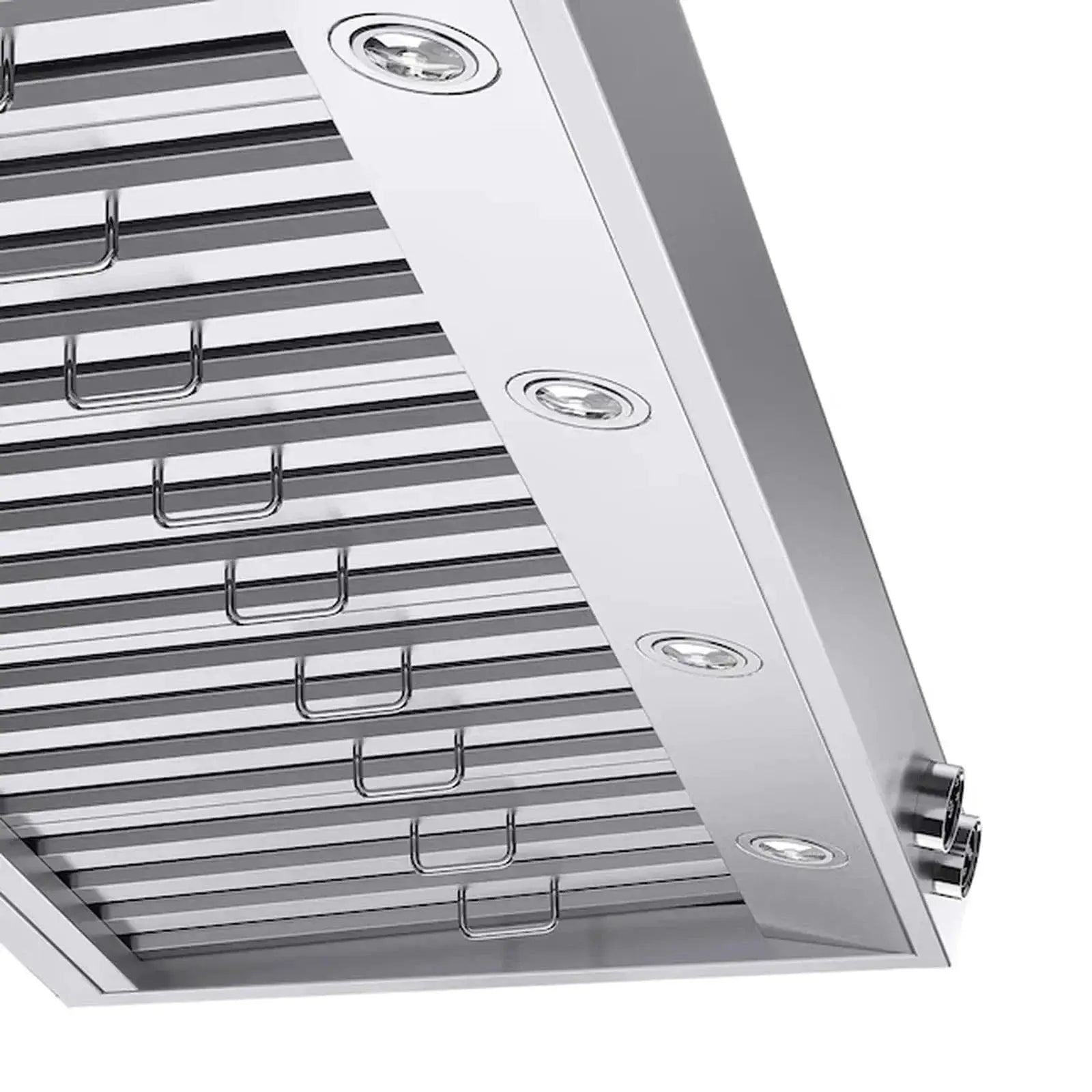 Kucht 60" Ducted Under Cabinet Range Hood Stainless Steel with Digital Controls KRH600-SS by Farmhouse Kitchen and Bath