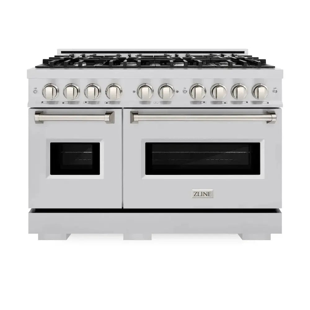 ZLINE 48"Classic Gas Range, Convection Gas Oven, Stainless Steel, CGR48 by Farmhouse Kitchen and Bath