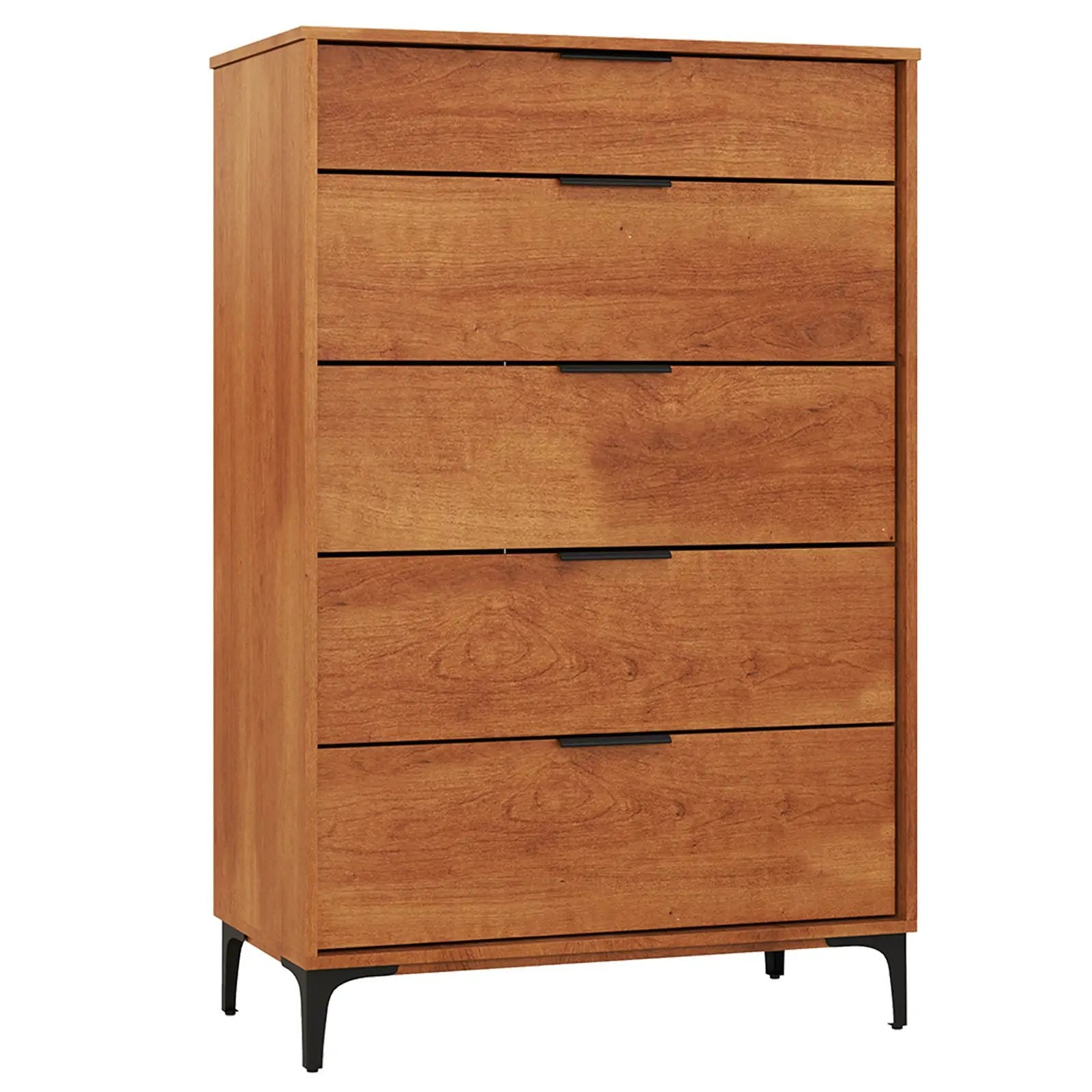 5-Drawer Dresser with Interlock System for Bedroom Living Room by DirectDeals