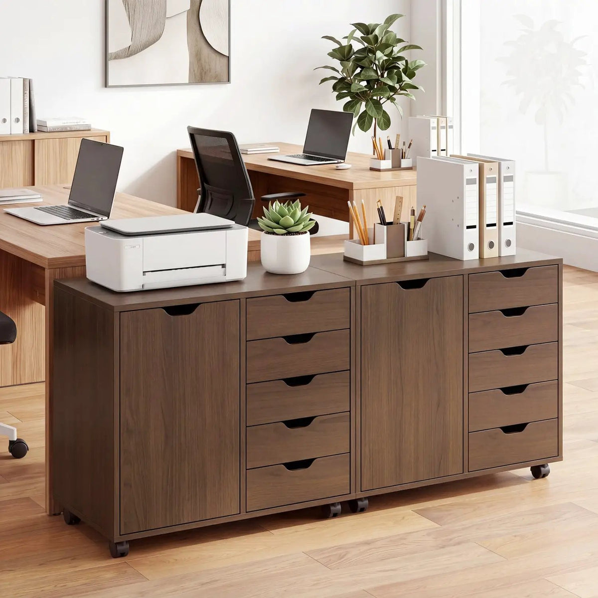5-Drawer Mobile Storage Cabinet with Adjustable Shelf, photo 17 of 24